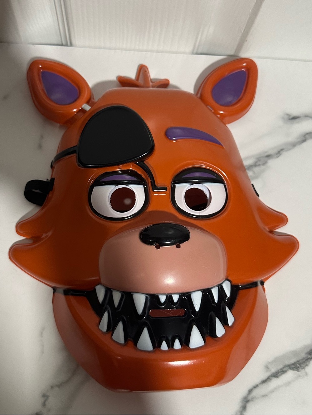 Five Nights at Freddy's Foxy Costume Mask - Orange & Purple